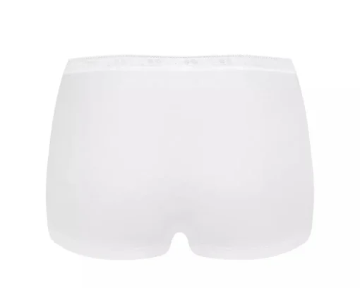 Sloggi Women Basic+ Short (1-pack), dames boxer, wit