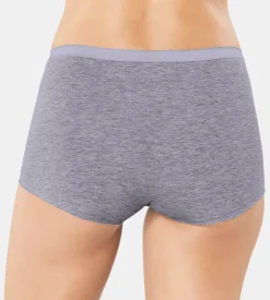 Sloggi Women Basic+ Short (1-pack), dames boxer, grijs