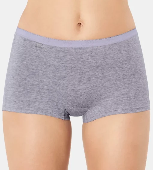 Sloggi Women Basic+ Short (1-pack), dames boxer, grijs