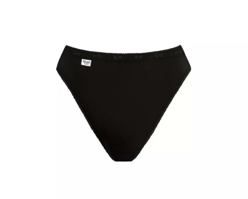 Sloggi Women Basic+ Tai (4-pack), dames slip, zwart
