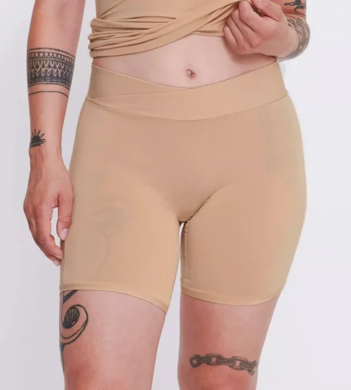 Sloggi Women GO Allround Cyclist (1-pack), dames boxer, lichtbruin