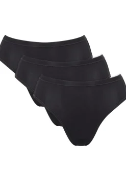 Sloggi Women GO Daily Cotton Tai (3-pack), dames slip, zwart