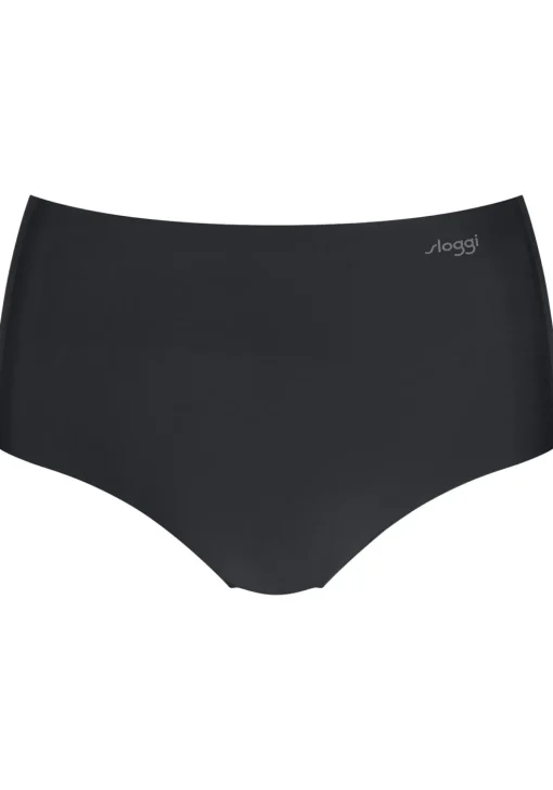 Sloggi Women ZERO Feel Maxi EX, onzichtbare hoge dames slip, zwart