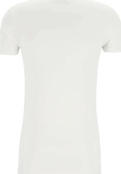 TEN CATE Basics men bamboo viscose T-shirt (1-pack), heren T-shirt V-hals, wit