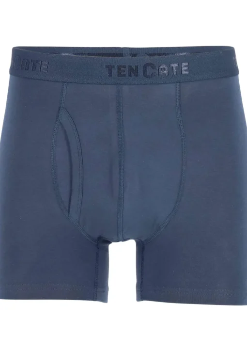 TEN CATE Basics men classic shorts met gulp (2-pack), heren boxers normale lengte, blauw