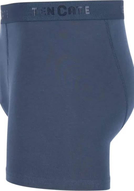 TEN CATE Basics men classic shorts met gulp (2-pack), heren boxers normale lengte, blauw