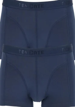TEN CATE Basics men shorty (2-pack), heren boxers kort, blauw