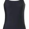 TEN CATE Secrets women spaghetti top (1-pack), dames hemd smalle bandjes, donkerblauw