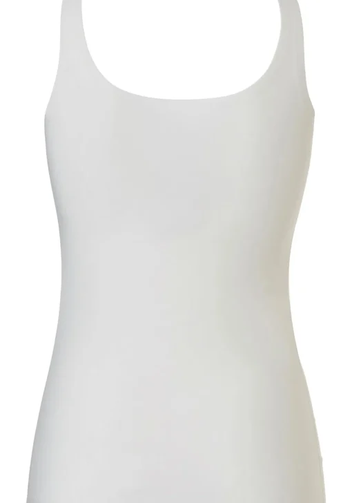 TEN CATE Secrets women top 2-way (1-pack), dames hemd O- en V-hals, off white