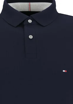 Tommy Hilfiger 1985 regular long sleeve polo, donkerblauw (Desert Sky)