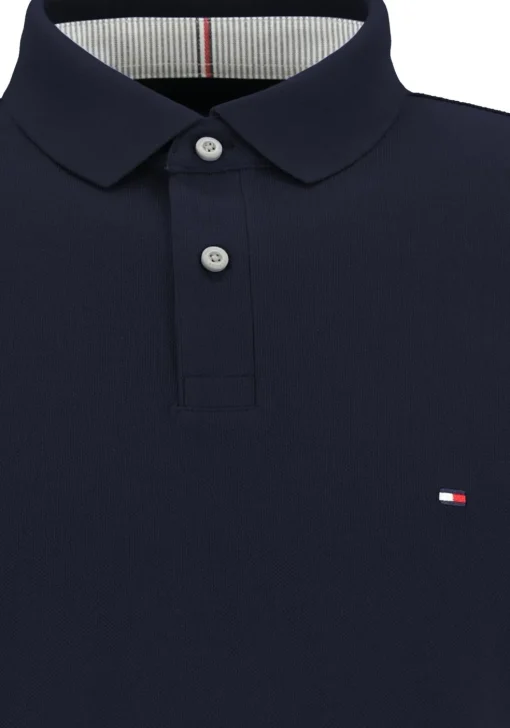 Tommy Hilfiger 1985 regular long sleeve polo, donkerblauw (Desert Sky)