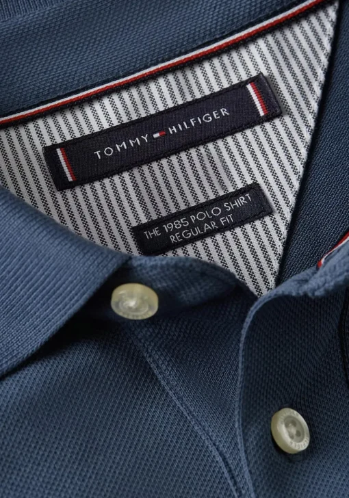 Tommy Hilfiger 1985 Regular Polo, heren poloshirt, blauw