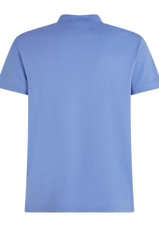 Tommy Hilfiger 1985 Slim Polo, heren poloshirt, middenblauw