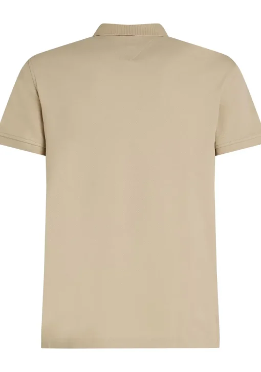 Tommy Hilfiger 1985 Slim Polo, heren poloshirt, beige