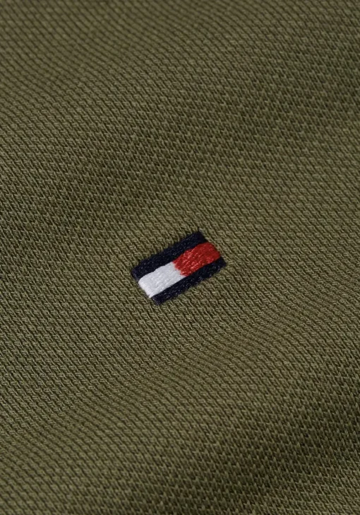 Tommy Hilfiger 1985 Slim Polo, heren poloshirt, olijfgroen
