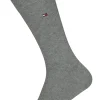 Tommy Hilfiger Classic Socks (2-pack), herensokken katoen, grijs melange