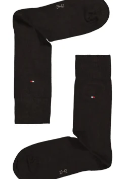 Tommy Hilfiger Classic Socks (2-pack), herensokken katoen, donkerbruin