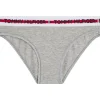 Tommy Hilfiger dames Nature Tech bikini slip (1-pack), grijs melange Mid Grey Heather