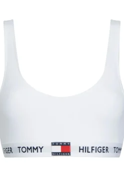 Tommy Hilfiger dames Tommy 85 bralette, katoen ongevoerd, wit