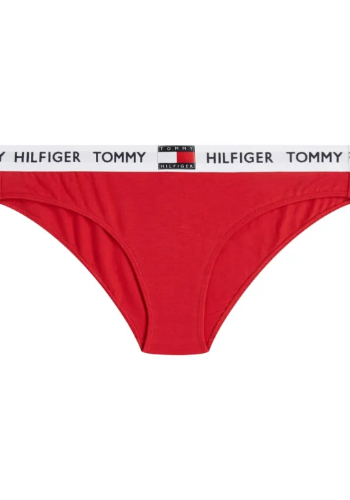 Tommy Hilfiger dames Tommy 85 bikini slip (1-pack), rood