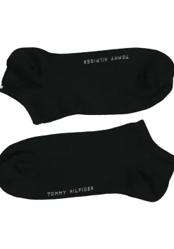 Tommy Hilfiger damessokken Sneaker (2-pack), korte enkelsok katoen, zwart