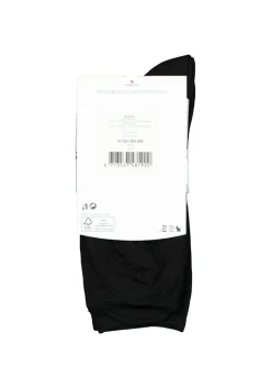 Tommy Hilfiger damessokken Casual (2-pack), uni katoen, zwart