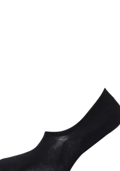 Tommy Hilfiger Footie Socks (2-pack), heren sneaker sokken katoen, onzichtbaar, zwart