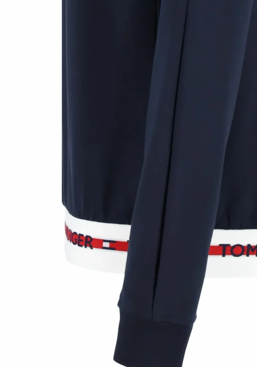 Tommy Hilfiger Nature Tech sweatshirt, heren trui O-hals, middeldik, blauw