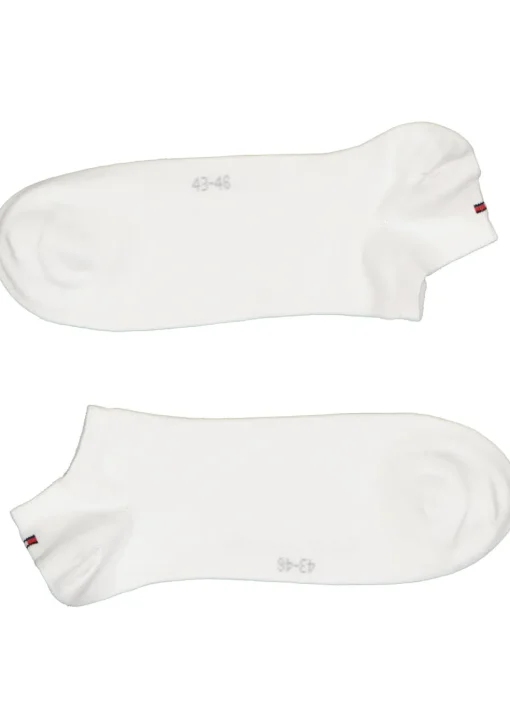 Tommy Hilfiger Sneaker Socks (2-pack), heren enkelsokken katoen, wit