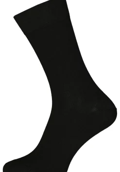 VENT herensokken katoen (2-pack), zwart