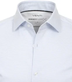 VENTI body fit overhemd, jersey, groen