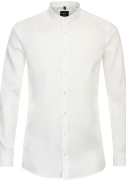 VENTI body fit overhemd, Oxford, wit