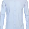 VENTI modern fit overhemd, Oxford, blauw