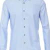 VENTI modern fit overhemd, dobby, blauw