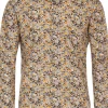 VENTI modern fit overhemd, popeline, beige dessin