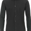 VENTI modern fit overhemd, jersey, antraciet