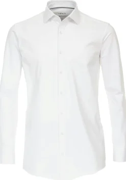 VENTI modern fit overhemd, jersey, wit