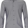 VENTI modern fit overhemd, dobby, blauw