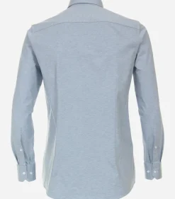 VENTI modern fit overhemd, jersey, blauw