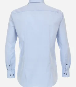 VENTI modern fit overhemd, popeline, blauw