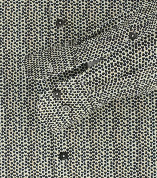 VENTI modern fit overhemd, jersey, groen dessin